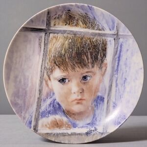 Vtg 86 Disappointment Plate Frances Hook Legacy 4th Knowles Roman Child's World